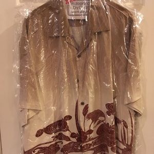 Peacocks Hawaiian shirt